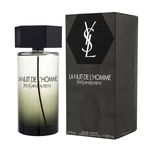 ysl la nuit de l homme edt 200ml|la nuit de l'homme 60ml.